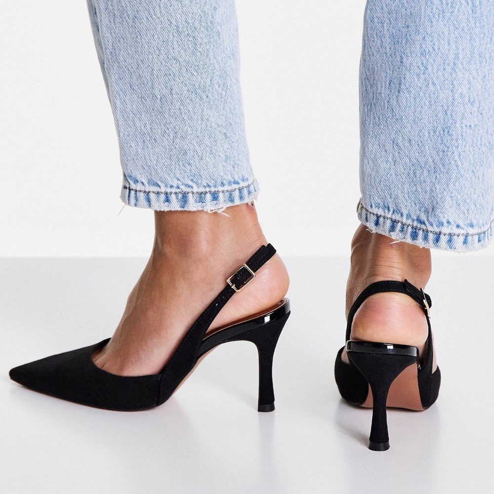 ASOS slingback stiletto heels